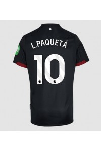 West Ham United Lucas Paqueta #10 Voetbaltruitje Uit tenue 2024-25 Korte Mouw